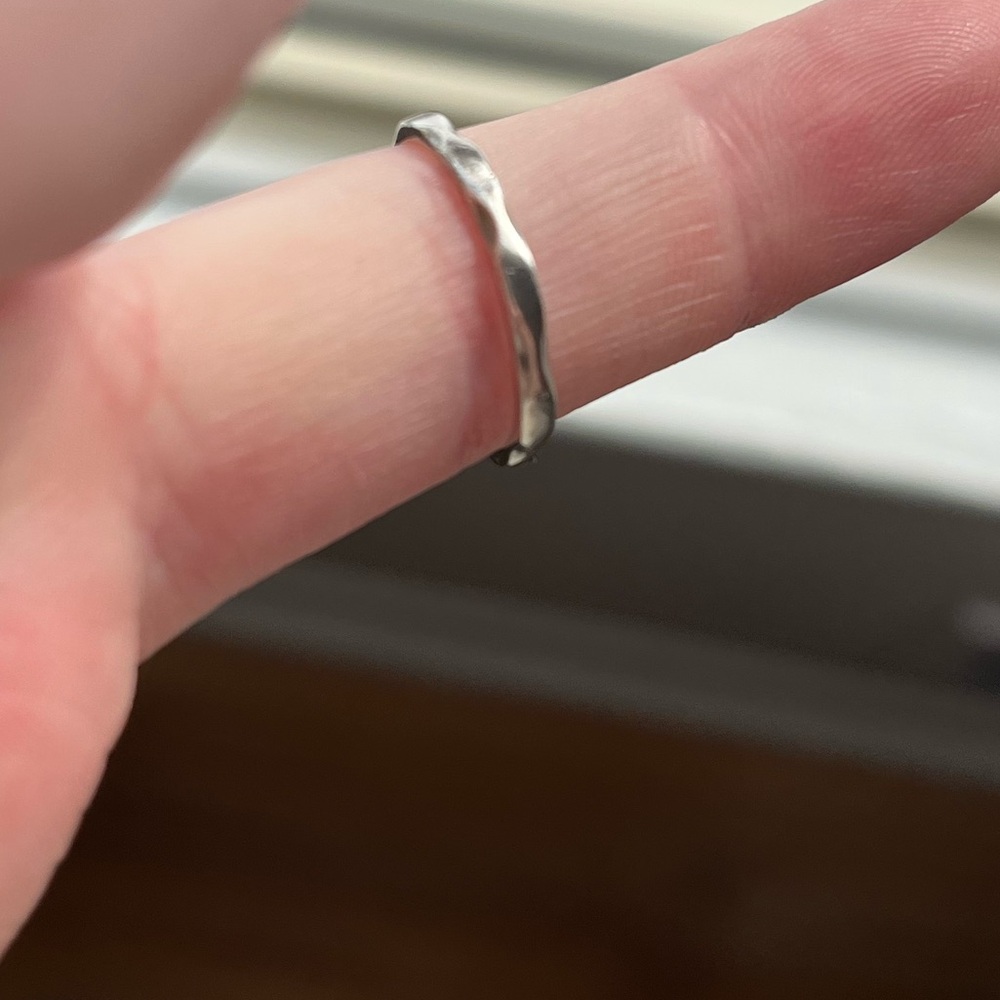 Vintage Handmade sterling silver ring - Picture 4 of 4